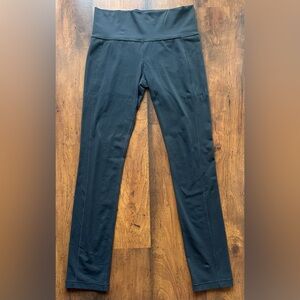 Lululemon High-Waisted Black Leggings – Size Unknown (See Measurements)